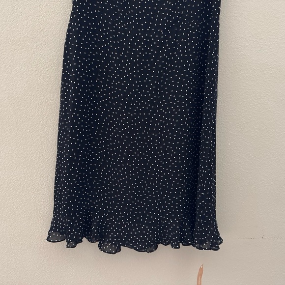 Reformation Rosi Dress Black Selene Dot Sweetheart Smocked Feminine Plus 18 NWT - Picture 9 of 14